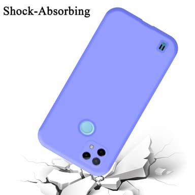 Realme C21 silikondeksel case (lilla)