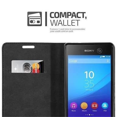 Sony Xperia M5 lommebokdeksel case (turkis)