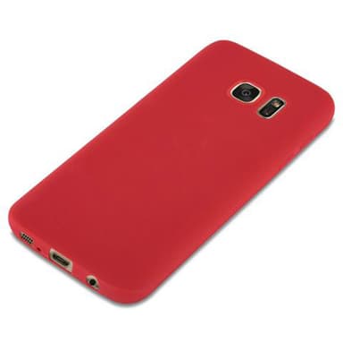 Deksel Samsung Galaxy S7 Silikon cover (rød)