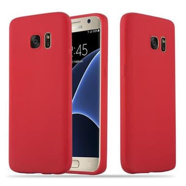 Deksel Samsung Galaxy S7 Silikon cover (rød)