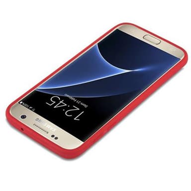 Deksel Samsung Galaxy S7 Silikon cover (rød)