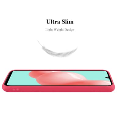 Deksel Samsung Galaxy A41 Silikon cover (rød)
