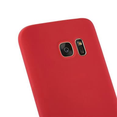 Deksel Samsung Galaxy S7 Silikon cover (rød)