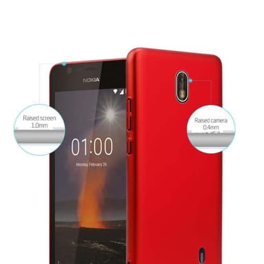 Deksel Nokia 1 2018 Case Cover (rød)