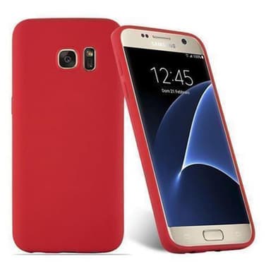 Deksel Samsung Galaxy S7 Silikon cover (rød)