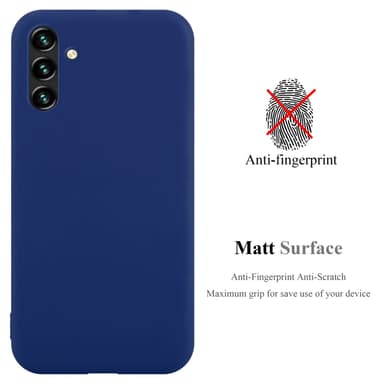 Deksel Samsung Galaxy A13 5G Silikon cover (blå)