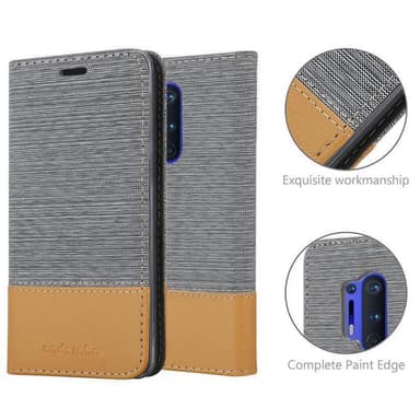 OnePlus 8 PRO lommebokdeksel etui (grå)