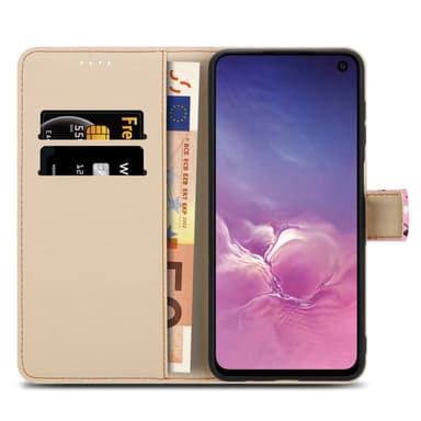 Samsung Galaxy S10e lommebokdeksel etui (rosa)
