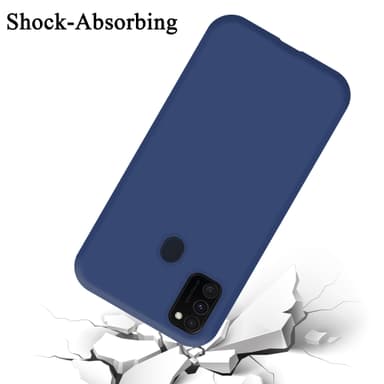 Samsung Galaxy M21 / M30s silikondeksel case (blå)