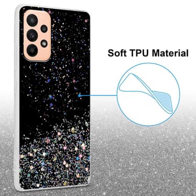Samsung Galaxy A23 4G / 5G Silikondeksel Glitter