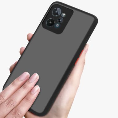 Realme C31 Deksel Case Cover (Svart)