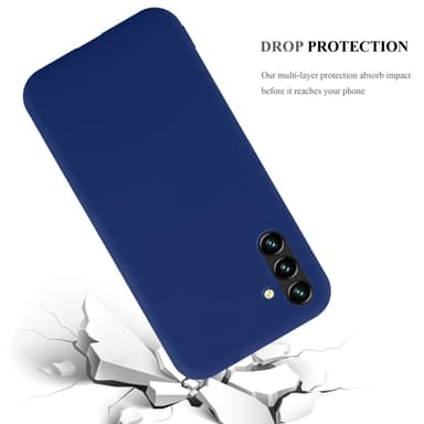 Deksel Samsung Galaxy A13 5G Silikon cover (blå)
