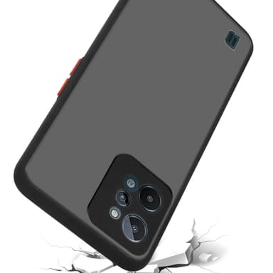 Realme C31 Deksel Case Cover (Svart)