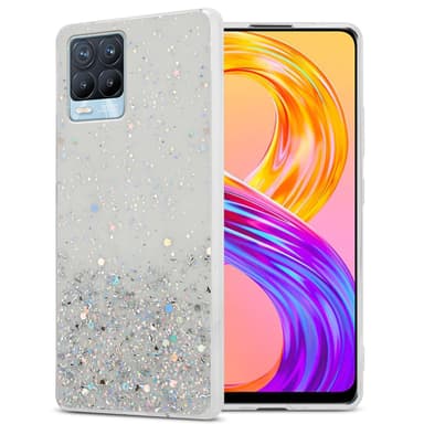 Realme 8 4G / 8 PRO Silikondeksel Glitter