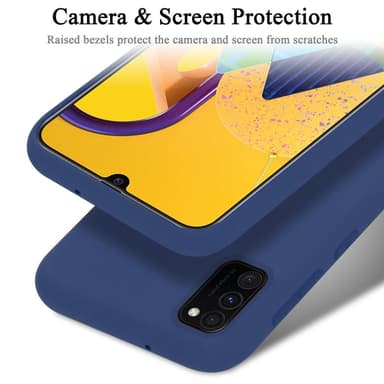 Samsung Galaxy M21 / M30s silikondeksel case (blå)