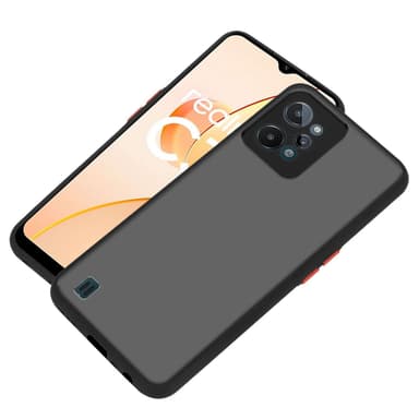 Realme C31 Deksel Case Cover (Svart)