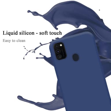 Samsung Galaxy M21 / M30s silikondeksel case (blå)