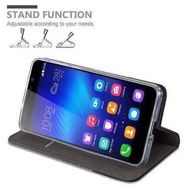 Honor 6 lommebokdeksel etui (grå)