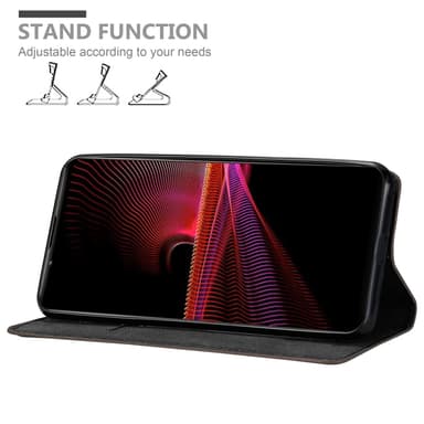 Sony Xperia 1 III lommebokdeksel case (brun)