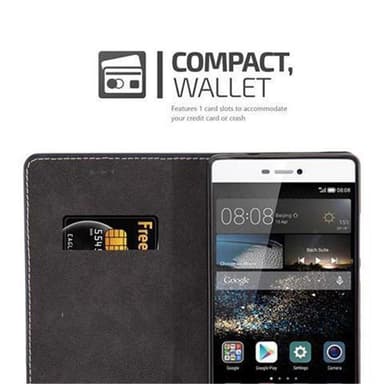 Huawei P8 Deksel Case Cover (blå)