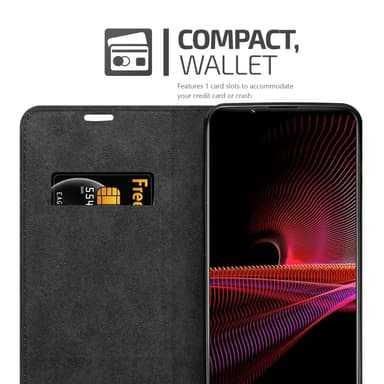 Sony Xperia 1 III lommebokdeksel case (brun)
