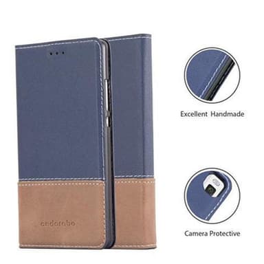 Huawei P8 Deksel Case Cover (blå)