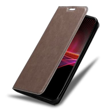 Sony Xperia 1 III lommebokdeksel case (brun)