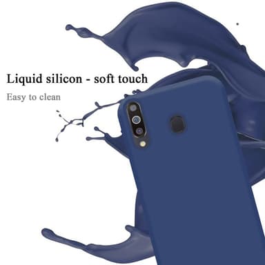 Samsung Galaxy M30 / A40s silikondeksel case (blå)
