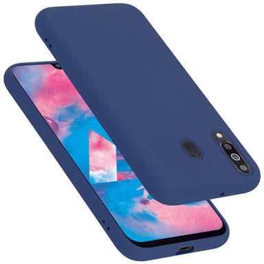 Samsung Galaxy M30 / A40s silikondeksel case (blå)