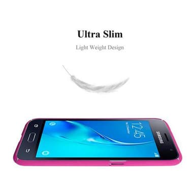 Samsung Galaxy J1 2016 Hardt Deksel Cover (rosa)