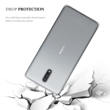 Nokia 2.3 deksel ultra slim (gjennomsiktig)