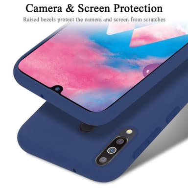 Samsung Galaxy M30 / A40s silikondeksel case (blå)