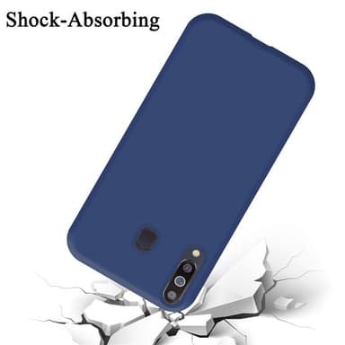 Samsung Galaxy M30 / A40s silikondeksel case (blå)