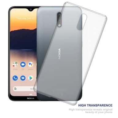 Nokia 2.3 deksel ultra slim (gjennomsiktig)