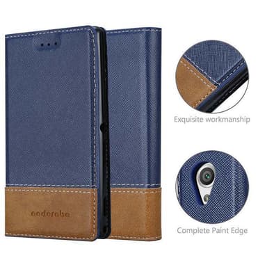 Sony Xperia X Deksel Case Cover (blå)