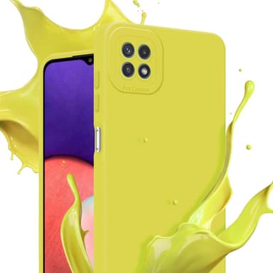Samsung Galaxy A22 5G Deksel case (gul)