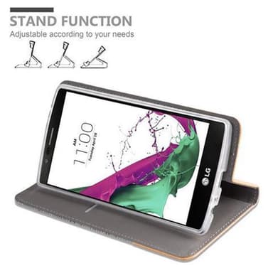 LG G4 / G4 PLUS lommebokdeksel etui (grå)