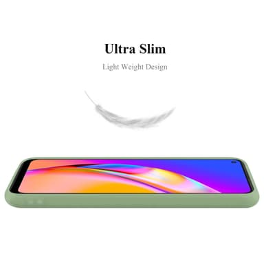 Deksel Oppo A94 5G Silikon cover (grønn)