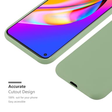 Deksel Oppo A94 5G Silikon cover (grønn)