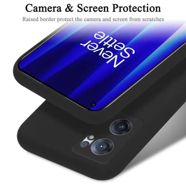 OnePlus Nord CE 2 5G silikondeksel case (Svart)