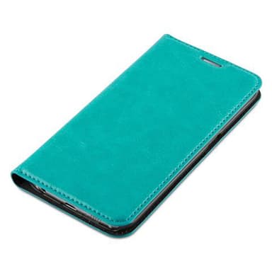 Samsung Galaxy S6 EDGE lommebokdeksel case (turkis)