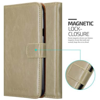 LG X POWER 2 lommebokdeksel etui (brun)