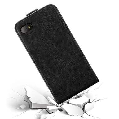 Blackberry Q10 deksel flip cover (svart)