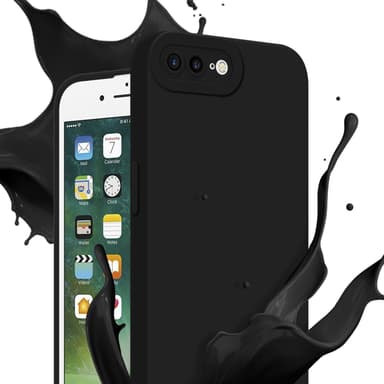iPhone 7 PLUS / 7S PLUS / 8 PLUS Deksel case (svart)
