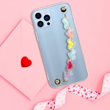 iPhone 13 PRO MAX Deksel med kjede (gjennomsiktig)