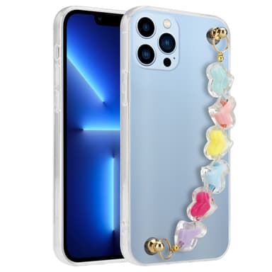 iPhone 13 PRO MAX Deksel med kjede (gjennomsiktig)