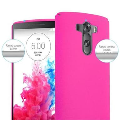 LG G3 Hardt Deksel Cover (rosa)