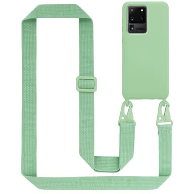 Deksel Samsung Galaxy S20 ULTRA med Halskjede (grønn)