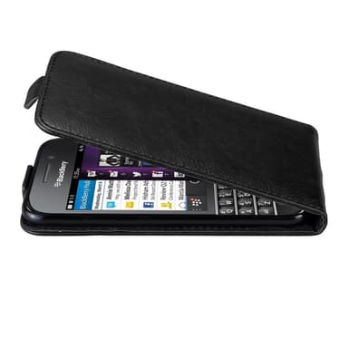 Blackberry Q10 deksel flip cover (svart)