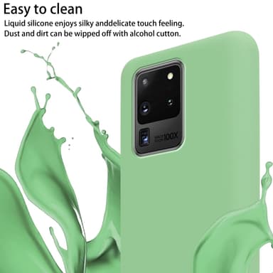Deksel Samsung Galaxy S20 ULTRA med Halskjede (grønn)